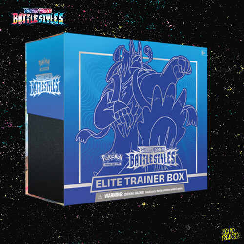 Pokemon Sword and Shield Battle Styles Elite trainer box