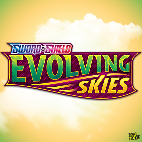 Pokemon Sword and Shield Evolving Skies logo