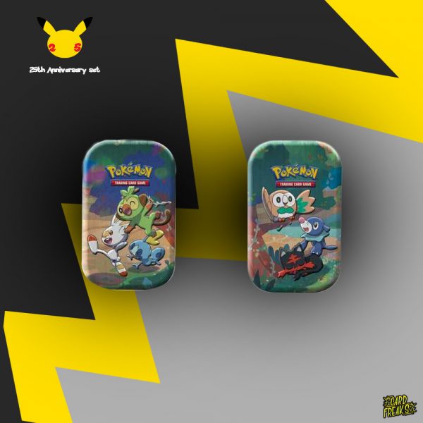 Pokémon celebrations mini tins