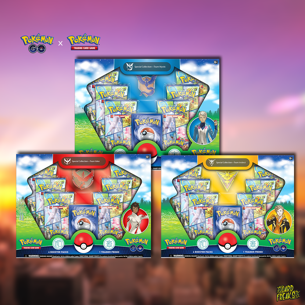 archief Frank Hoge blootstelling Pokémon GO Special Collection Box - Valor, Instinct and Mystic - Pokemon  kaarten kopen? | Snel verzonden - Cardfreaks