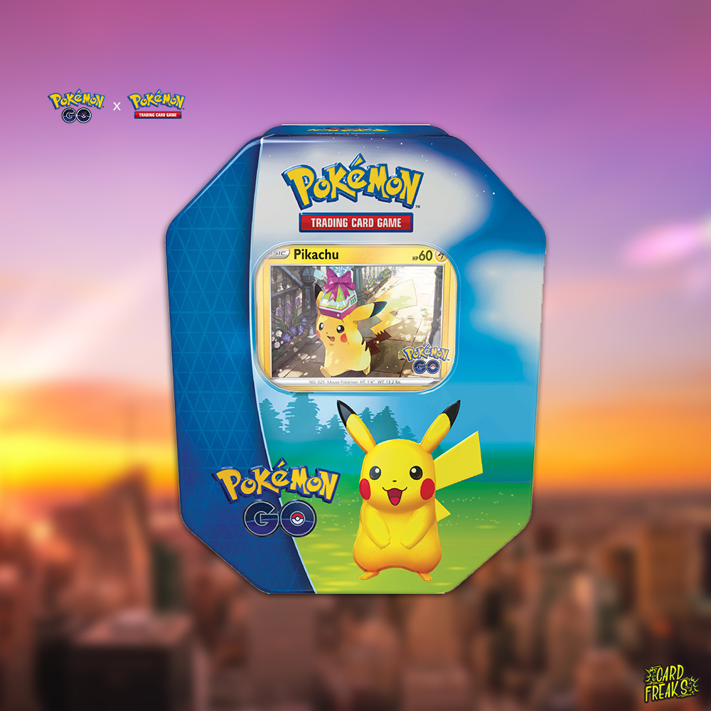 makkelijk te gebruiken Aubergine Ongelofelijk Pokémon Go: Collection Tin - Pikachu - Pokemon kaarten kopen? | Snel  verzonden - Cardfreaks