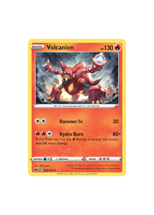 026-159-Volcanion-Rare-Holo-Crown-Zenith