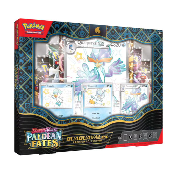 Pokemon-Scarlet-&-Violet-Paldean-Fates-premium-collection-quaquaval-ex