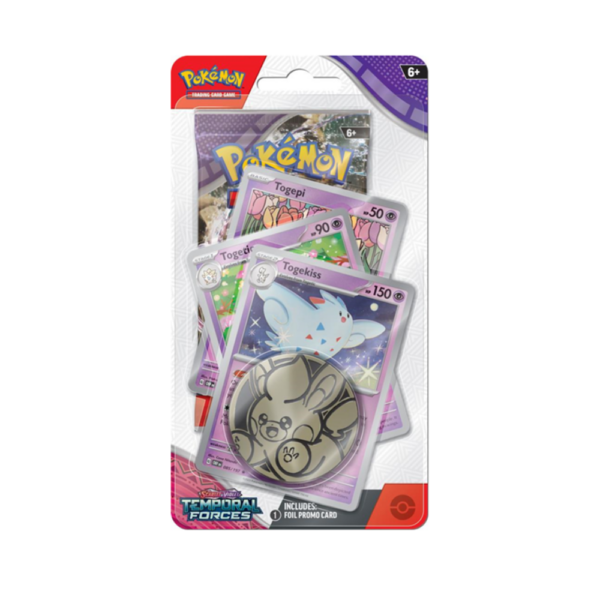Pokemon-Scarlet-Violet-Temporal-Forces-Premium-Checklane-Blister-Togekiss-coin